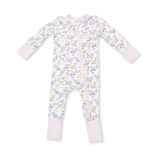 Floral Deer Convertible Romper