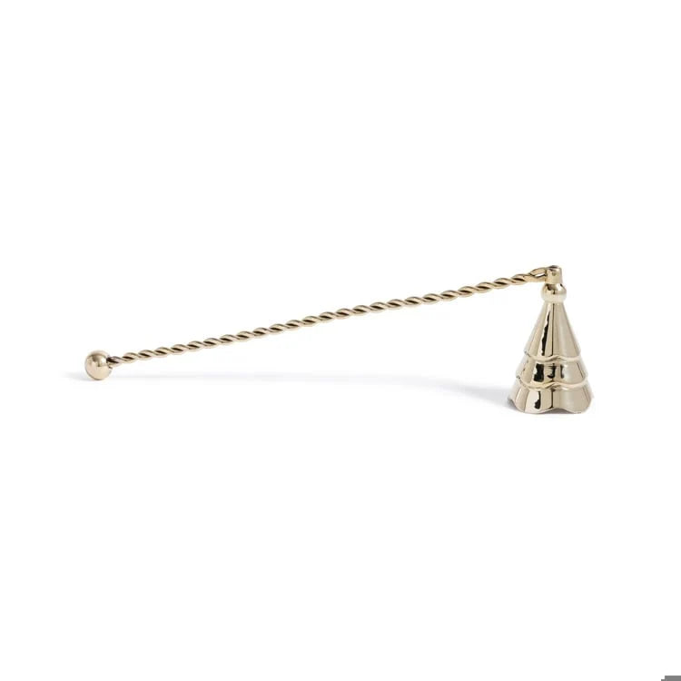 Wave Tree Candle Snuffer Gold