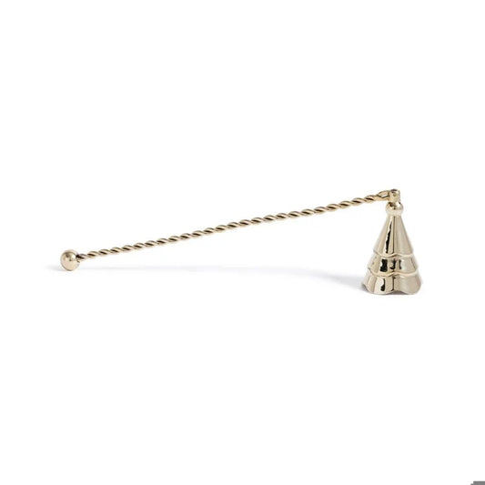 Wave Tree Candle Snuffer Gold